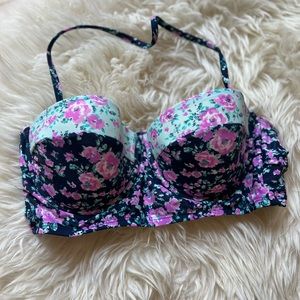 Hot Water Floral Swim Top
